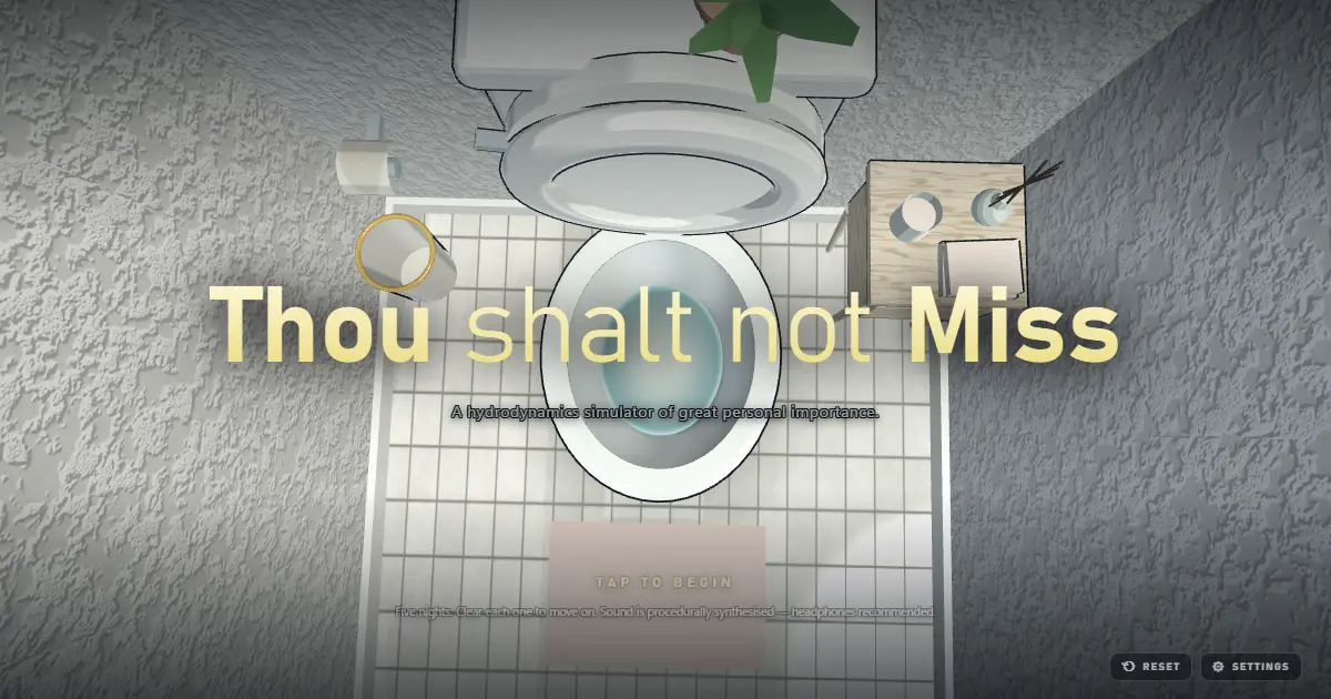 Thou Shalt Not Miss — official preview image